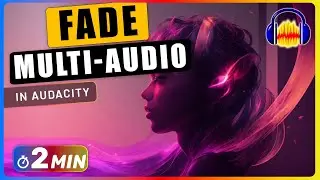 How to FADE MULTIPLE Audio at Once with MACROS in Audacity