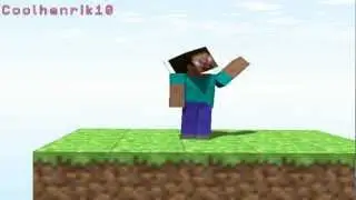Minecraft animation made by coolhenrik10 (blender)