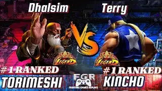 SF6 ▰ TORIMESHI (#1 Dhalsim) vs KINCHO (Terry) ▰ Pro Level Gameplay STREET FIGHTER 6