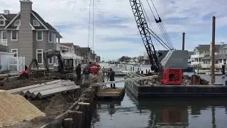 Installing a Bulkhead | Channel Marine Construction