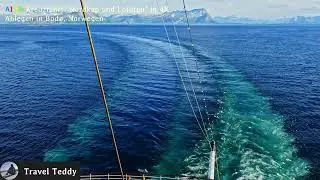 Bodø Hafen - die AIDAbella legt ab! Durch die Fjorde von Norwegen | Lofoten Kreuzfahrt mit der AIDA