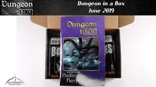 Dungeon in a Box June 2019 Unboxing