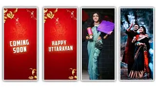 Coming soon happy makar sankranti status || Uttarayan Status Editing Alight Motion tutorial #Status