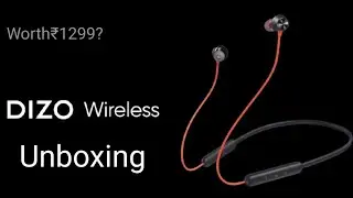 Dizo neckband unboxing from flipkart 2021(From Flipkart on 1st Sale).