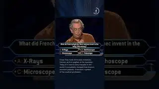 What Did Ren&eacute; Laennec Invent? #quiz #millionaire #trivia #didyouknow #medicine #gameshow #tvshow #tv