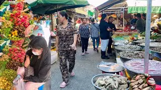 Compilation Food Morning Market Show- Living Lifestyle Daily Vendors Selling Food & Hardworking
