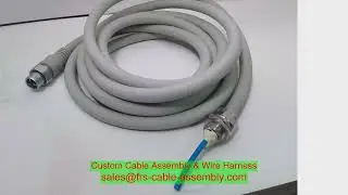 Glenair Twinax wiring harness low MOQ for defense LSZH Insulation Extruded PVC Tubing for Wire Harne