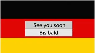 See you soon in German