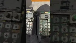 Quick pocket operator beat using the teenage engineering PO-12 Rhythm and the PO-33 K.O!
