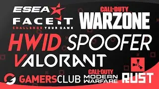 HWID SPOOFER REMOVE HWID BAN | Works for ALL Valorant,Rust,R6,FiveM,Faceit,Fortnite,EFT, and more
