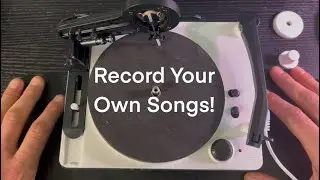 Making custom vinyl records at home