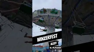 Winzerfest  | 2023 | Rundgang | Alzey #kirmes #funfair #kermis #fairground #feteforaine #volksfest