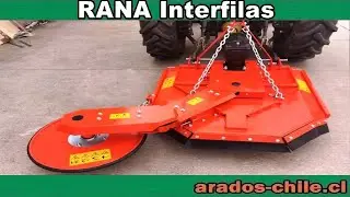 Rana desbrozadora intercepas Interfilas para tractor 18 a 40HP CB