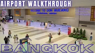 ✈️ Don Mueang Airport Walkthrough 2025 ✈️ – Check-In, Food Court & What to Expect - yea! Thailand