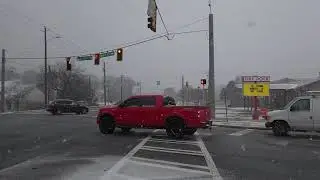 Things get dramatic out on the street