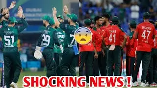 SHOCKING NEWS ! 😞 Pakistan Team STOP T20 World Cup Preparations, DECLARES full SUPPORT of Bangladesh