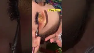 #wingliner #viralvideoshorts #bridalmua #viralvideos #sahiba #makeuptutorial