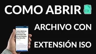 &iquest;C&oacute;mo Abrir un Archivo Con Extensi&oacute;n ISO?