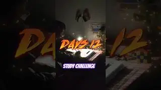 Day 12 🎯🔥 study challenge till 2027 || #minivlog #boardexam #vlog #studyvlog #study #shorts
