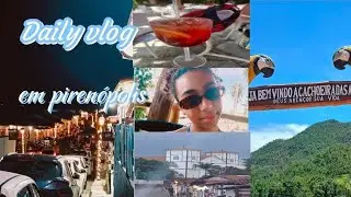 Daily vlog de 2 dias em pirenópolis 🩷✨️🌷⛪️
