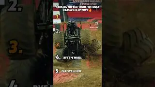 Ranking The TOP 5 Monster Truck Crashes In History🔥 EP2