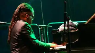 Fragment of Vernell Brown JR piano solo during Kenny Garrett performance on OpenJazzFest 2017