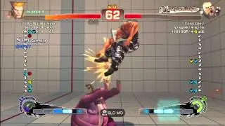 USAF Warmachine (Guile) vs l Conrizzle l (Rufus)