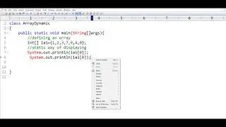 Reading Array values with for loop