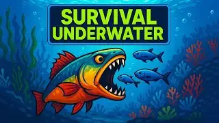 Fish Eat Getting Big Game &ndash; Fun Survival Underwater Adventure!