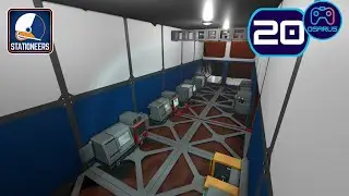 Setup of Manufacturing Room - Stationeers - A Let's Play E20