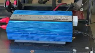 Aims Power Inverter for home power backup from a 48 volt golf cart
