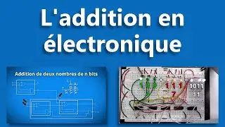 L'addition en électronique.