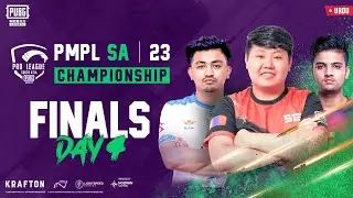 [URDU] 2023 PMPL South Asia Championship - Finals Day 4 | Spring | Hunt For Victory