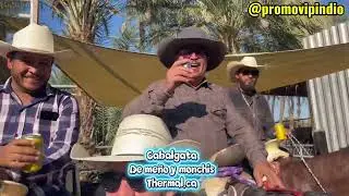 Cabalgata de caballos en thermal, california