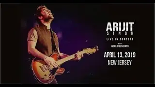Arijit Singh Live performance 2019|New Jersey