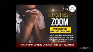 Patient Endurance (Staying Power) || Midnight Cry with Pst Eagle Sam || 4.6.2025