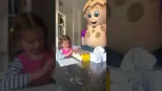 Reggie surprised Olivia today! #learntoread #phonics #alphabet #educationalvideo