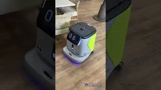 Pudu CC1 Cleans Restaurant| Cleaning Robotics