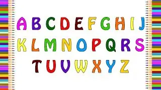 Alphabet ABC Coloring Pages How To Draw Alphabet A To Z And Coloring Pages For Kids kids