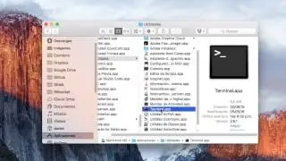 Abrir la terminal o consola de comandos en MacOS y en Windows