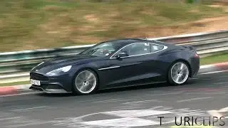 Aston Martin Vanquish S testing on the N&uuml;rburgring!