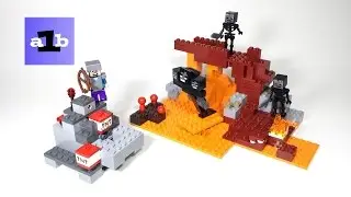 LEGO MINECRAFT 21126 The Wither Time Lapse Build
