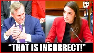 Savage Bank CEO DESTROYS AOC so bad her brain malfunctions in front of congress