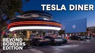 Tesla's Retro-Futuristic Diner Is Now Open - And It's Wild