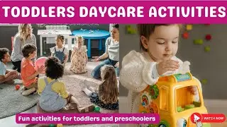 Easy Daycare Activities for Toddlers & Preschoolers 👶🎨 (Fun + Low Prep!)