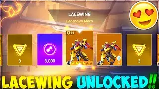 FINALLY I UNLOCKED LACEWING!! 😍🔓 || EVENT CRATE RUSH || MECH ARENA ||