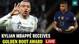 LIVE: Football Star Kylian Mbapp&eacute; Awarded Golden Boot for 2024&ndash;25 Season