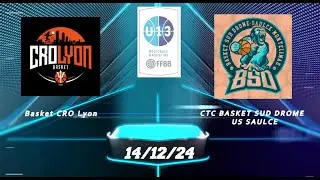 U13 Masculins CRO LYON VS BSD 14-12-24