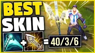 RIOTS BEST SKIN YET! 40 KILLS BATTLE ACADEMIA JAYCE SPOTLIGHT! (ANIME NUKES) - League of Legends
