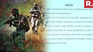 Republic TV Accesses Copy Of Petition Filed By Serving Army Officers | #ForcesFightBack